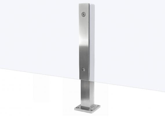 Foto POSTE ESCALERA 40×40 mm, H=400 mm, AISI 304, satinado