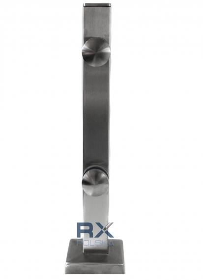 Foto Poste con adaptadores 40 H=405 mm, vidrio 8-17,52 mm, AISI 304, SATINADO