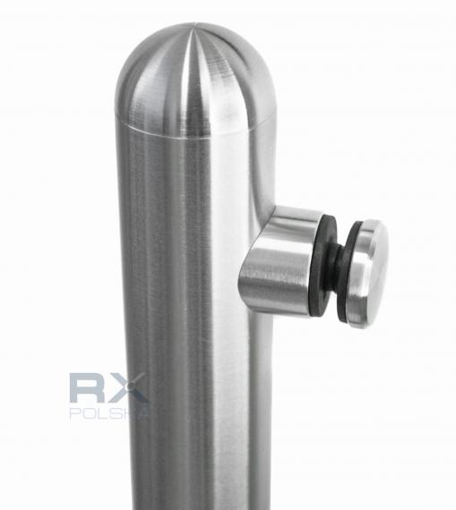 Foto Poste con adaptadores 42,4 mm, adaptador fi 30, AISI 304, SATINADO