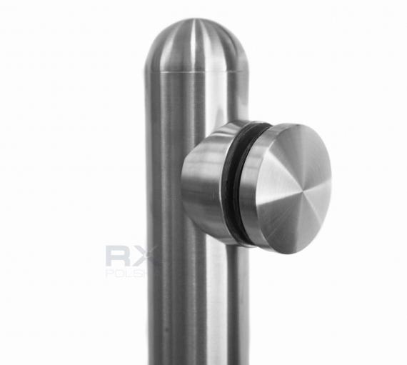 Foto Poste con adaptadores 42,4 mm, adaptador fi 50, AISI 304, SATINADO