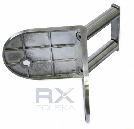 Foto Fijación de esquina EXTERIOR al poste, diámetro 42,4 mm, AISI 304, SATINADO