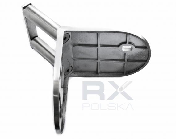 Foto Fijación de esquina EXTERIOR al poste, diámetro 42,4 mm, AISI 304, SATINADO