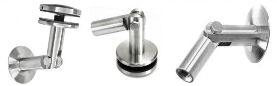 Foto Fijación de marquesina CN SIMPLE - A Ø 50 mm, AISI 316, SATINADO