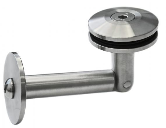 Foto Fijación de marquesina CNAP SIMPLE Ø 60 mm M10, AISI 304, SATINADO