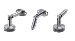 Fijación de marquesina CNBP SIMPLE Ø 60 mm, AISI 316, SATINADO