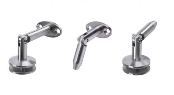 Foto Fijación de marquesina CNBP SIMPLE Ø 60 mm, AISI 316, SATINADO