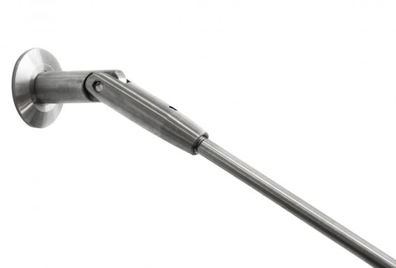 Foto Fijación de marquesina CNP DOBLE - C Ø 60 mm, AISI 304, SATINADO