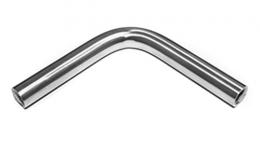 Fijación para pasamanos 90° - varilla Ø 12 mm (75x75 mm) M6 / M8, AISI 304, SATINADO