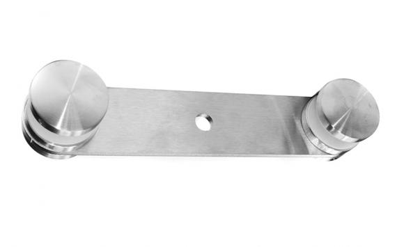 Foto Fijación puntual de vidrio 50 mm, AISI 304, SATINADO.