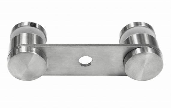 Foto Fijación puntual para vidrio - Ø30 mm con orificio de montaje Ø10,5 mm, AISI 304, SATINADO