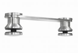 Fijación puntual para vidrio 50 mm, AISI 304, SATINADO
