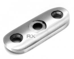 Fijación universal para 50,8 mm, AISI 304, SATINADO