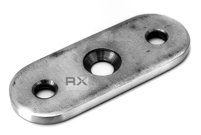 Foto Fijación universal para superficies planas, AISI 304, SATINADO.