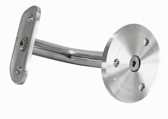 Foto Fijaciones a pared - pasamanos (tubo Ø 38,1 mm), AISI 304, SATINADO