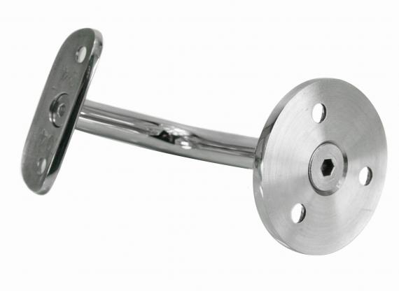 Foto Fijaciones a pared - pasamanos (tubo Ø 42,4 mm)(12 mm), AISI 304, Pulido