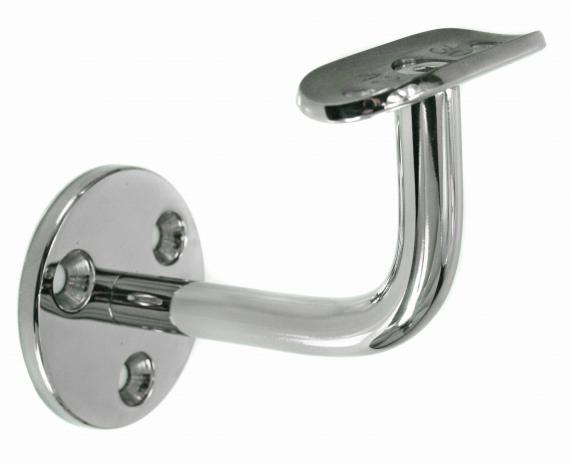 Foto Fijaciones a pared - pasamanos (tubo Ø 42,4 mm), AISI 304, Pulido