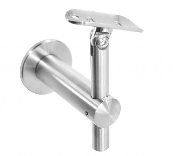 Foto Fijaciones a pared - pasamanos (tubo Ø 42,4 mm), flexible, AISI 304, SATINADO