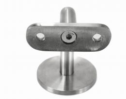 Fijaciones pared–pasamanos (tubo Ø 42,4mm), AISI 304, SATINADO