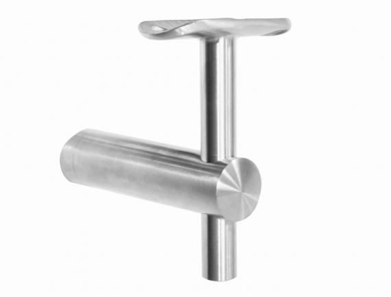 Foto Fijaciones tubo 42,4mm – pasamanos 42,4mm, AISI 304, SATINADO