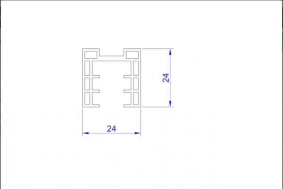 Foto Goma para tubo ranurado para vidrio de 21,52 mm