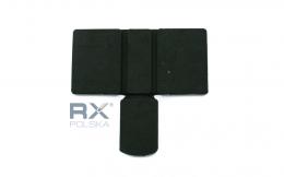 Gomas 8-8,76 mm, Soporte cilíndrico