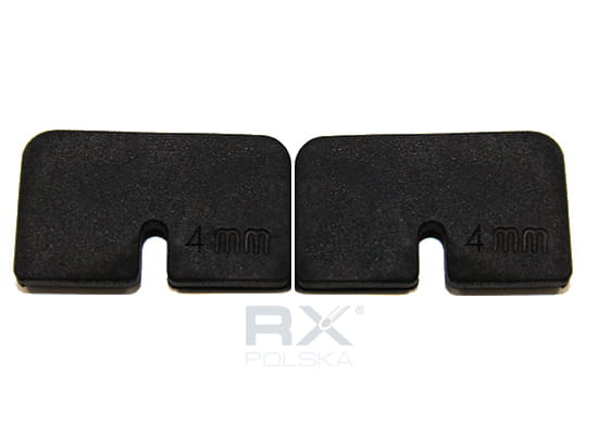 Foto Gomas de 4 mm para la manilla 30x30 mm