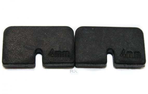 Foto Gomas de 4 mm para la manilla 30x30 mm