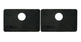 Gomas de EPDM 17,52 mm para pinzas vidrio 55x70