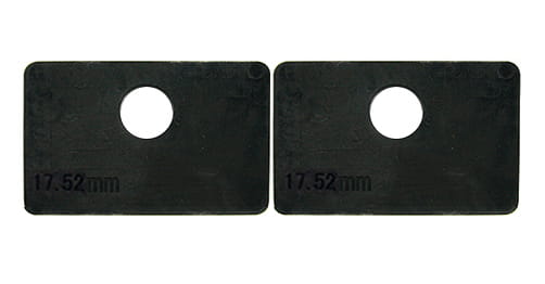 Foto Gomas de EPDM 17,52 mm para pinzas de vidrio 55x70 mm