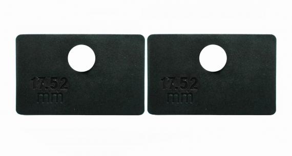 Foto Gomas de EPDM 17,52 mm para pinzas de vidrio 60x70 mm