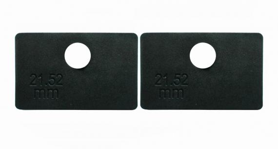 Foto Gomas de EPDM 21,52 mm para pinzas de vidrio 60x70 mm
