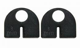 Gomas de EPDM 3 mm para pinzas vidrio 40x50