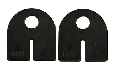 Foto Gomas de EPDM 6 mm para pinzas de vidrio 45x63 mm