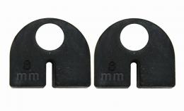 Gomas de EPDM 8 mm para pinzas vidrio 40x50