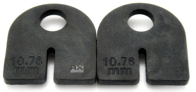 Foto Gomas EPDM de 10,76 mm para mordazas de vidrio 45x63 mm