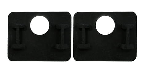 Foto Gomas EPDM de 10,76 mm para mordazas de vidrio 52x52 mm