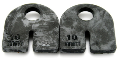Foto Gomas EPDM de 10 mm para mordazas de vidrio 45x63 mm