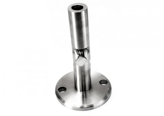 Foto Herraje flexible de marquesina pared / tensor, AISI 304, SATINADO