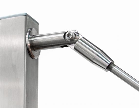 Foto Herraje flexible de marquesina pared / varilla tensora, AISI 316, SATINADO