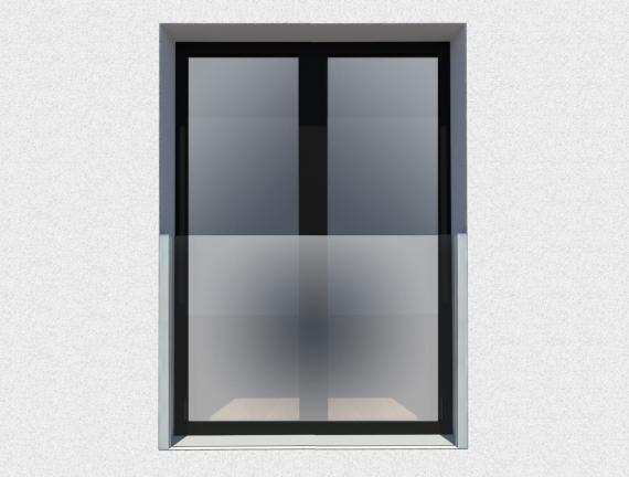 Foto Juego de perfiles 1000 mm para montaje en jambas de ventana, ALUMINIO ANODIZADO