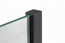 Juego de perfiles RX 1100mm montados al marco la ventana, ALUMINIO, RAL 7016