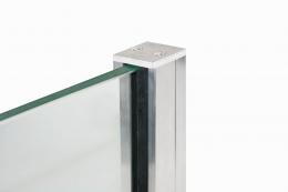 Juego de perfiles RX 480mm montados al marco la ventana, ALUMINIO