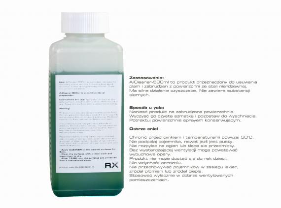 Foto Limpiador para limpieza de acero inoxidable (500 ml)