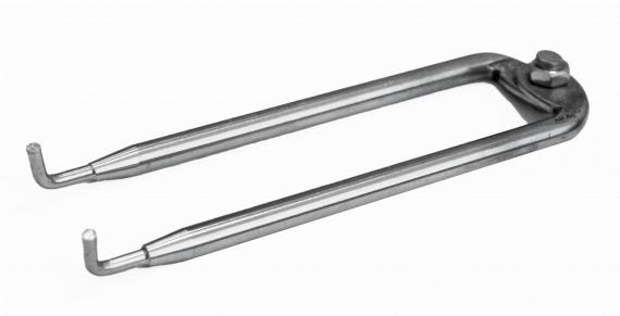 Foto Llave para soporte articulado de vidrio fi 60 mm