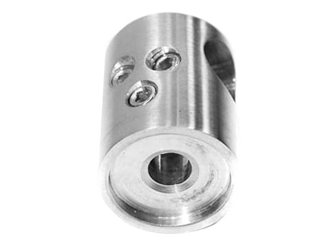 Foto Manguito de conexión para Ø12/plano, AISI 304, SATINADO