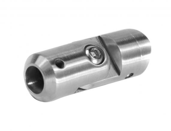 Foto Manilla frontal para Ø12/42,4 mm - ajustable, AISI 304, SATINADO