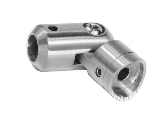 Foto Manilla frontal para Ø12/42,4 mm - ajustable, AISI 304, SATINADO