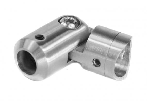 Foto Manilla frontal para Ø12/42,4 mm - ajustable, AISI 304, SATINADO