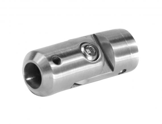 Foto Manilla frontal para Ø12/plano - ajustable, AISI 304, SATINADO