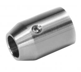 Manilla frontal para Ø12mm, AISI 304, SATINADO